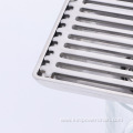 4 inches anti odor square shower drain